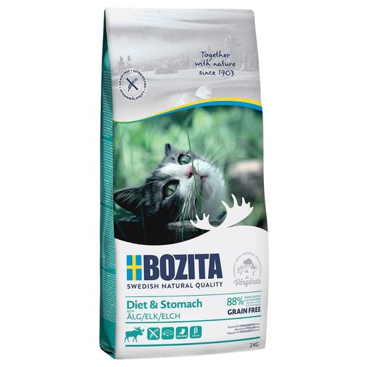 Bozita Feline Diet & Stomach Getreidefrei Elch