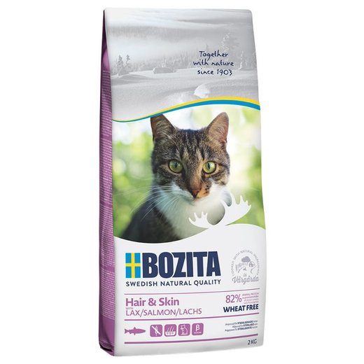 Bozita Feline Hair & Skin Weizenfrei Lachs