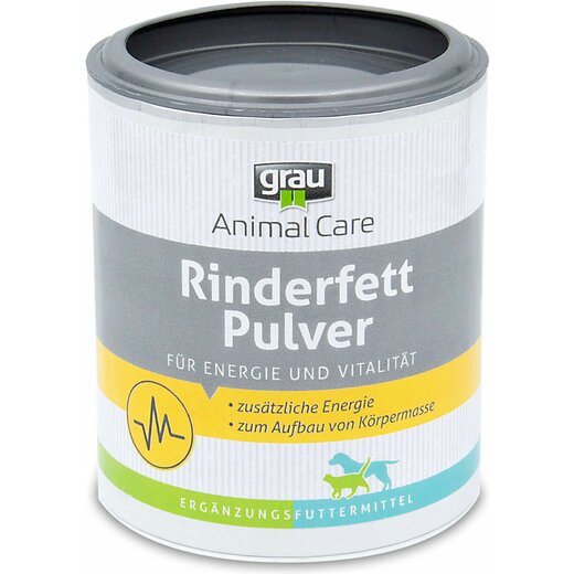 Grau Rinderfettpulver