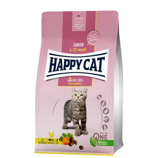 Happy Cat Junior Geflügel