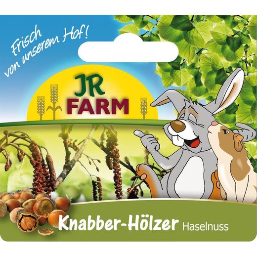 JR Farm Knabberhölzer Haselnuss