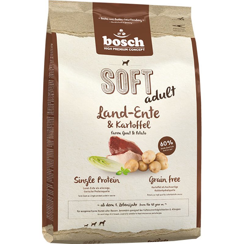 Bosch SOFT Land-Ente & Kartoffel 2,5 kg