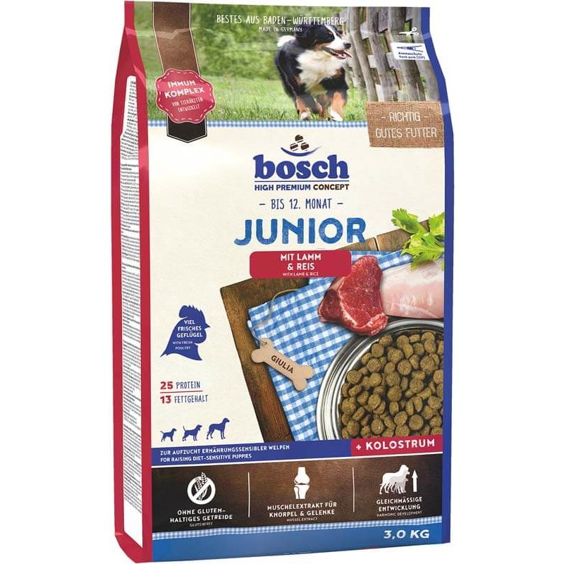 bosch Junior Sparpaket: 2 x 15 kg im gemischten Paket - Junior Lamm & Reis / Medium Junior Hundefutter trocken - Image 17