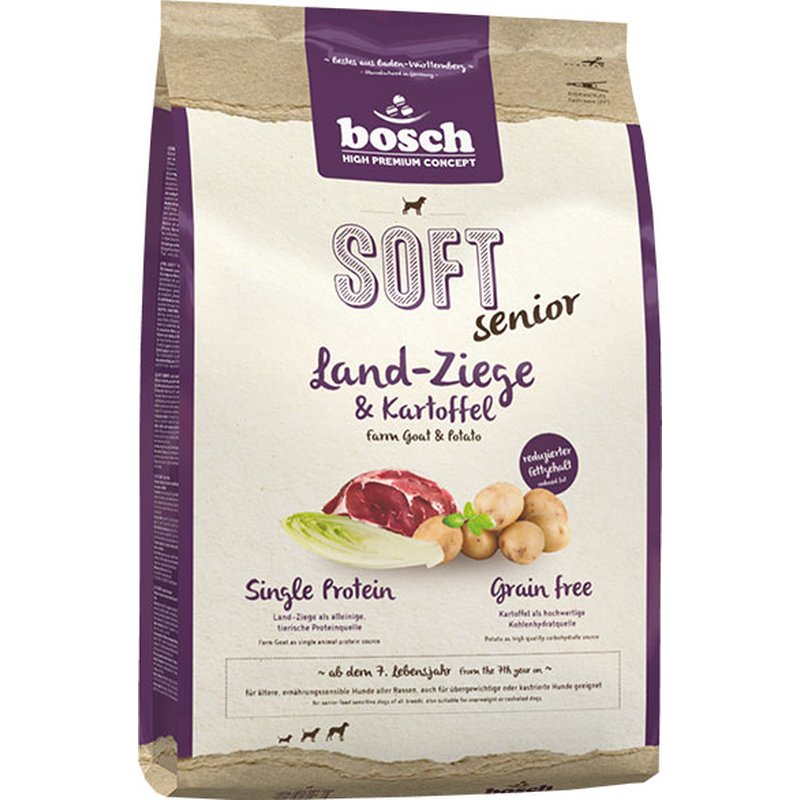 Bosch SOFT Senior Land-Ziege & Kartoffel 2,5 kg