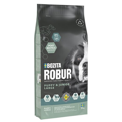 Bozita Robur Puppy & Junior Large - 12 kg