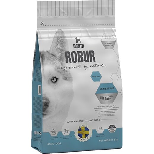 Bozita Robur Sensitive Grain Free Rentier - 3 kg