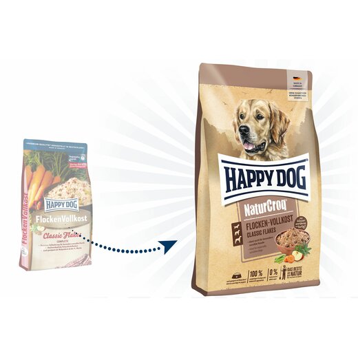 Happy Dog Flocken Vollkost - 10 kg