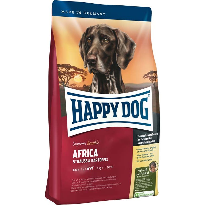 Happy Dog Supreme Sensible Africa - 12,5 kg