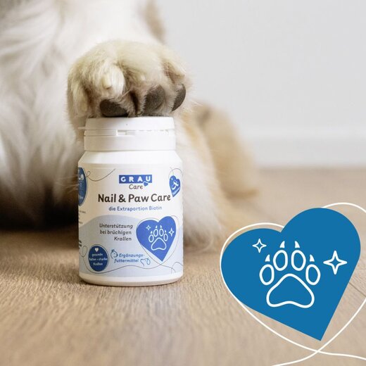 Grau Nail & Paw Care (ehem. Biotin Forte Tabletten)