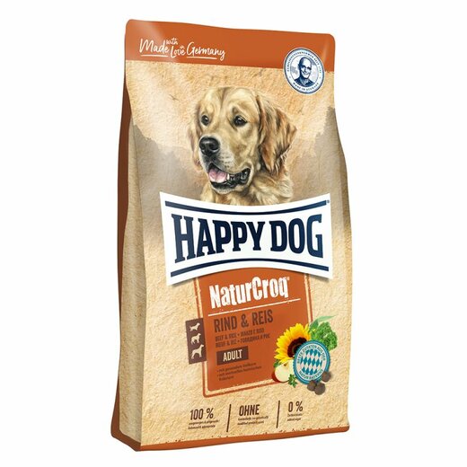 Happy Dog NaturCroq Rind & Reis - Sparpaket 2 x 11 kg