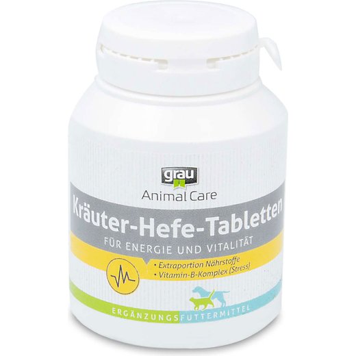 grau Kräuter-Hefe-Tabletten