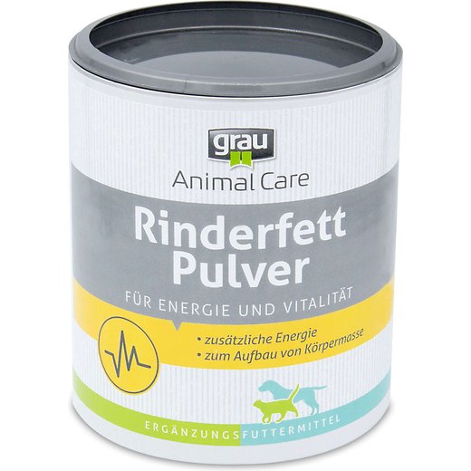 Grau Rinderfettpulver