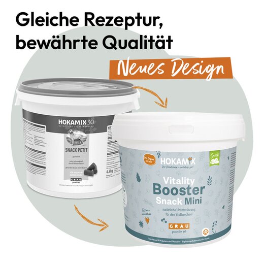 Hokamix Vitality Booster Snack Mini 4,5 kg (ehem. Hokamix 30 Snack Petit)