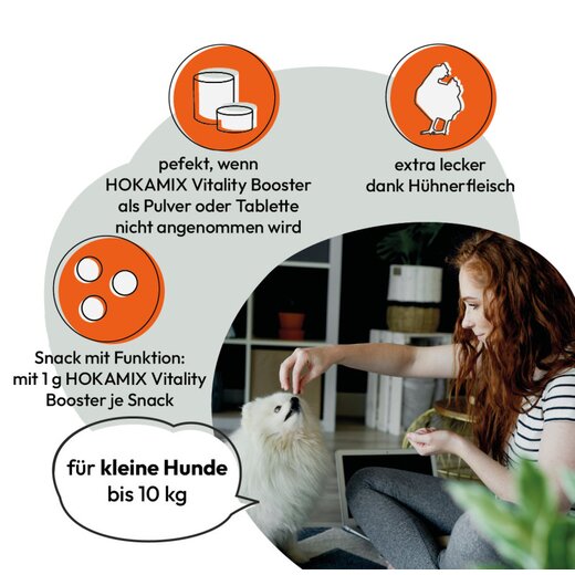Hokamix Vitality Booster Snack Mini 4,5 kg (ehem. Hokamix 30 Snack Petit)