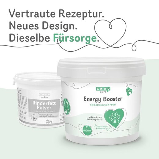 Grau Energy Booster (ehem. Rinderfettpulver) - 200 g