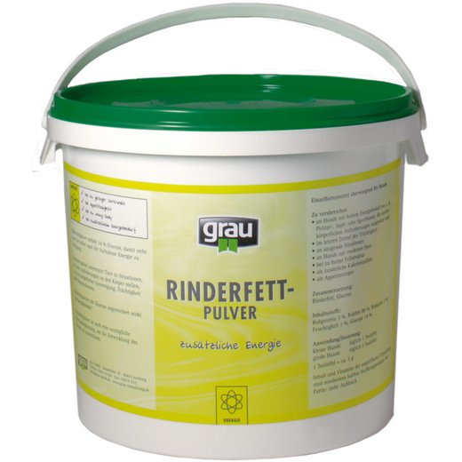 Grau Rinderfettpulver 2.000 g