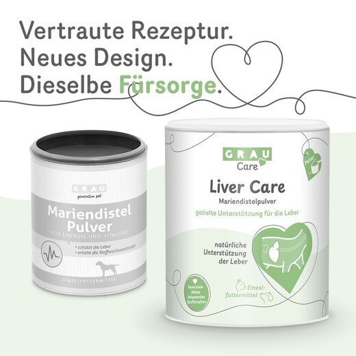 Grau Liver Care (ehem. Mariendistel Pulver) - 225 g
