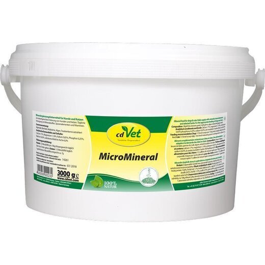 cdVet MicroMineral Hund & Katze, 1.000 g