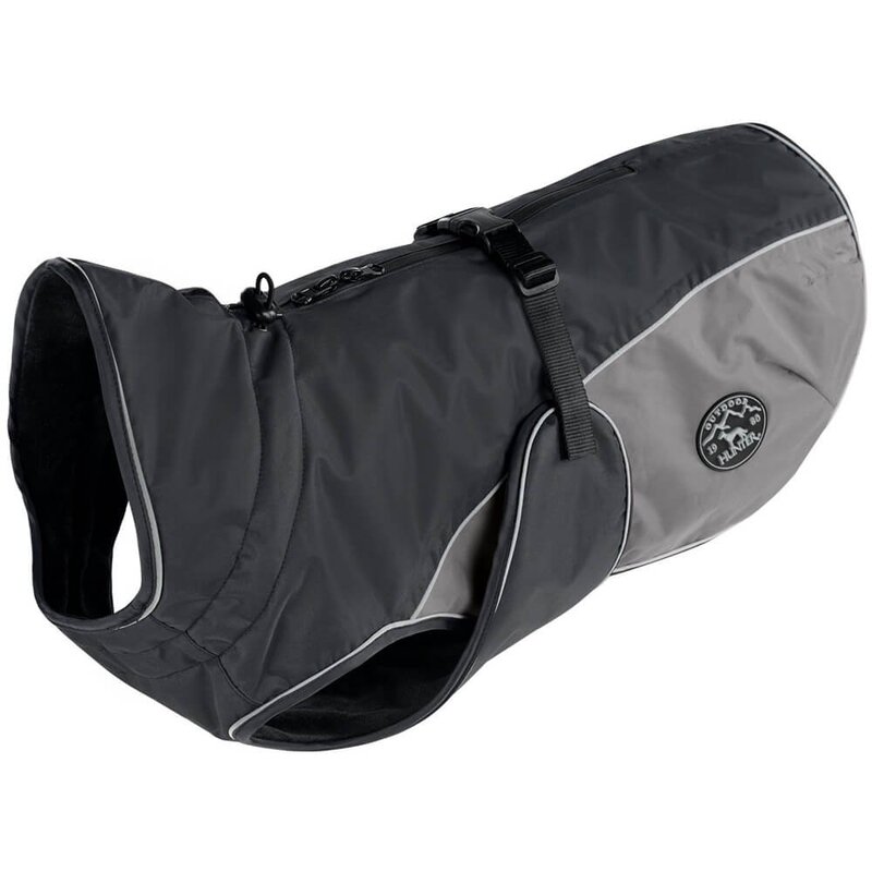 Hunter Hundemantel Uppsala Cozy - anthrazit/grau - Gr.65
