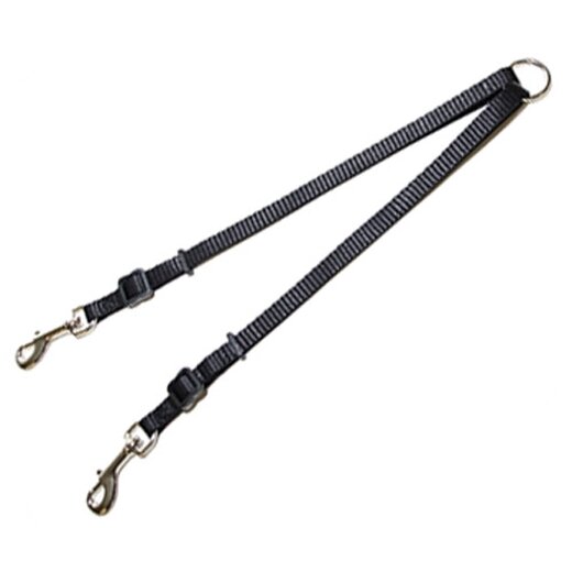 Hunter Koppelleine schwarz - 10mm/28-44cm