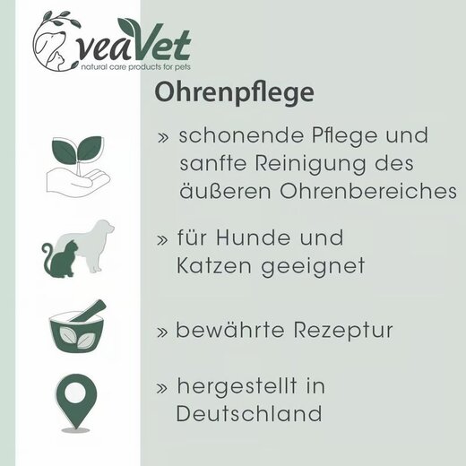 cdVet VeaVet Ohrenpflege mild