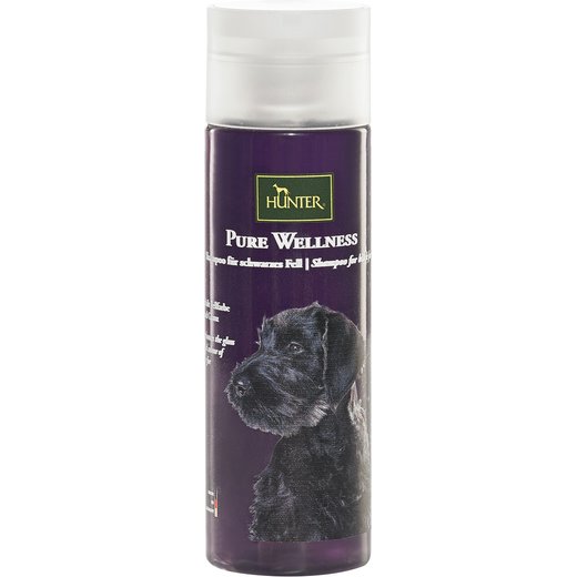 Hunter Pure Wellness Hundeshampoo fr schwarzes Fell - 200 ml