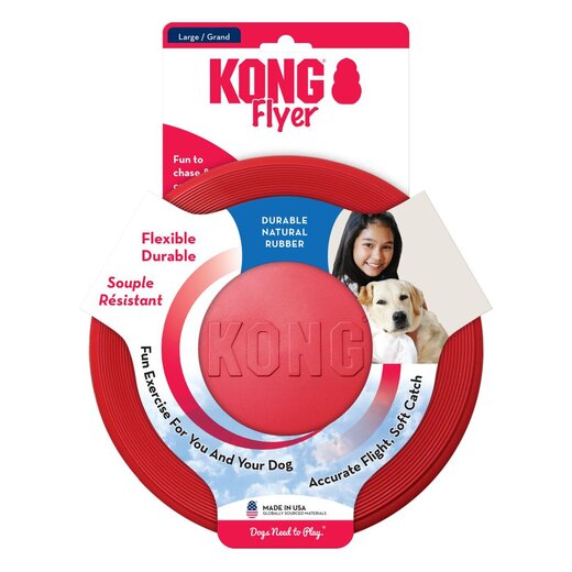 KONG Flyer 23 cm, rot