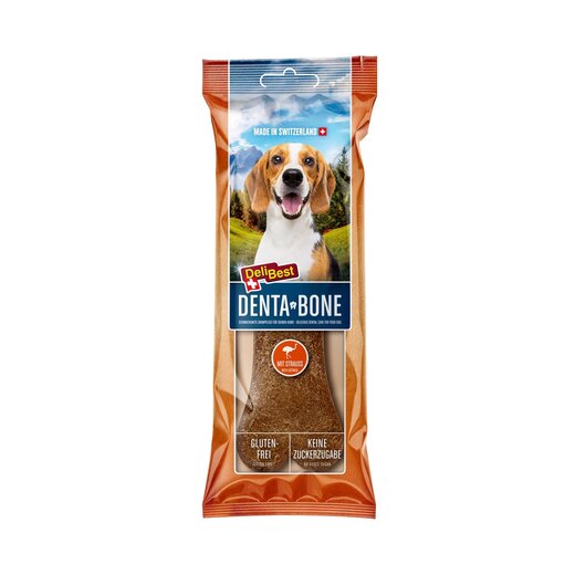 DeliBest Denta Bone mit Strau�enfleisch, 100 g