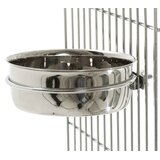 Edelstahlnapf mit Halterung - 15cm / 880ml