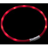 Visio Light - LED Leuchtschlauch-Halsband - orange 70cm