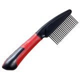 Perfect Care Fellamm mit 20 rotierenden Zinken - rot/schwarz