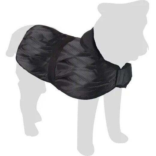 Hundemantel Eisbr schwarz - Gr.70