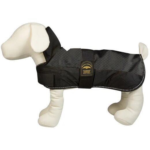 Hundemantel Eisbr schwarz - Gr.70