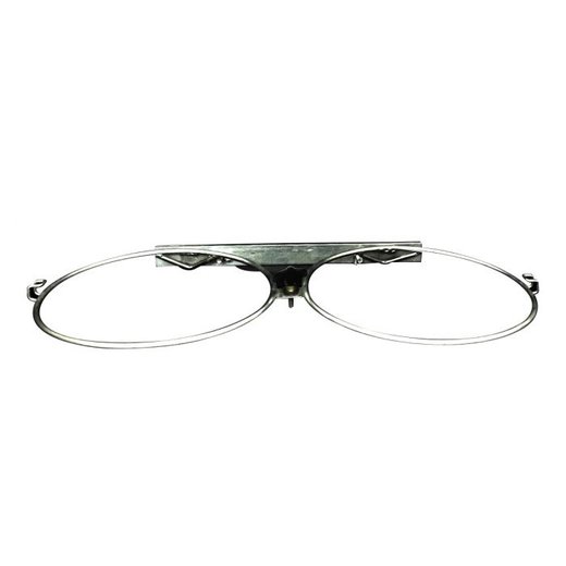 Napf-Wand- und Zwingerhalter - L24,5 x B24 cm   20 cm fr 1 x 1600 ml