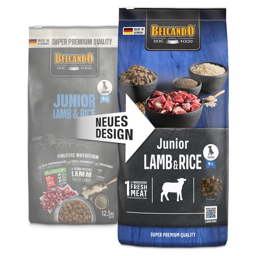 Belcando Junior Lamm & Reis - Sparpaket 2 x 12,5 kg