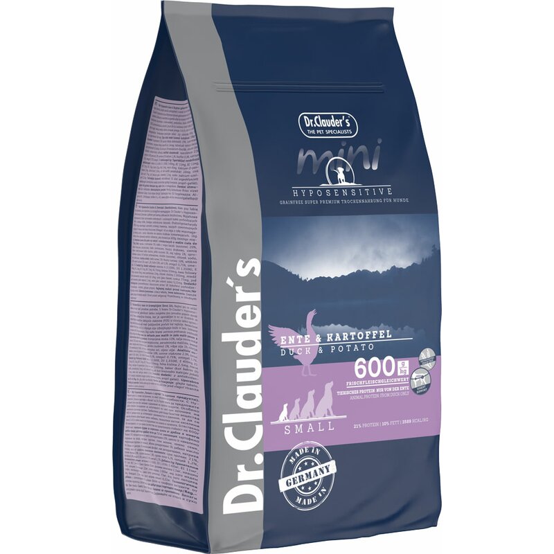 Dr.Clauder s Mini Hyposensitive Ente & Kartoffel - 2 kg