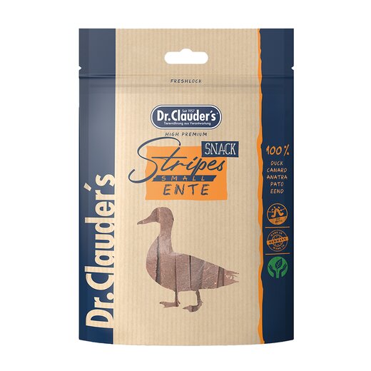 Dr.Clauders Stripes Snack Small Ente 80 g