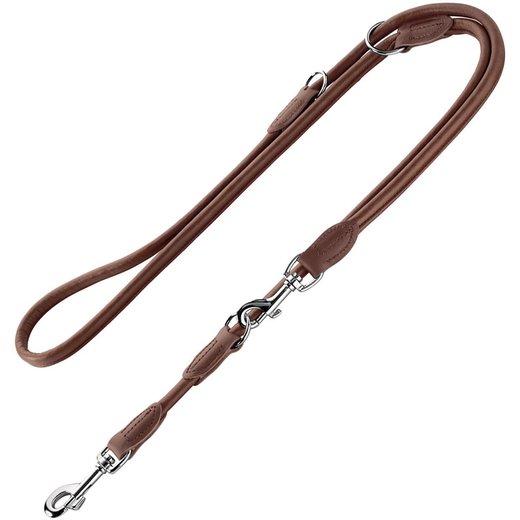 Hunter Hundeleine Round & Soft Rindnappaleder