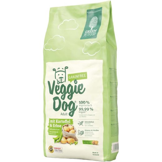 Green Petfood VeggieDog grainfree Hunde-Trockenfutter - 10 kg