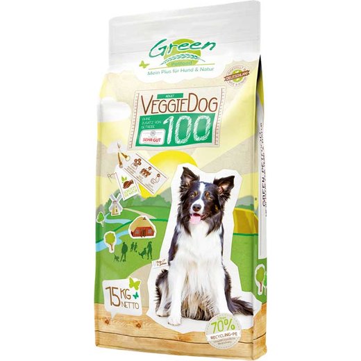Green Petfood VeggieDog grainfree Hunde-Trockenfutter - 10 kg