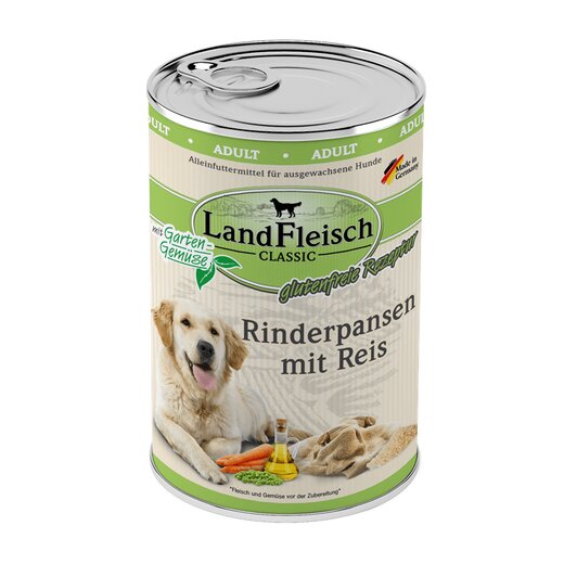 Landfleisch Dog Pur Pansen & Reis - 400 g