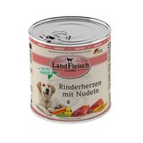 Landfleisch Dog Pur Rinderherz & Nudeln - 800 g
