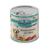 Landfleisch Dog Pur Rinderherz & Reis - 800 g