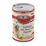 Landfleisch Dog Senior Geflügel & Reis & Paprika - 400 g