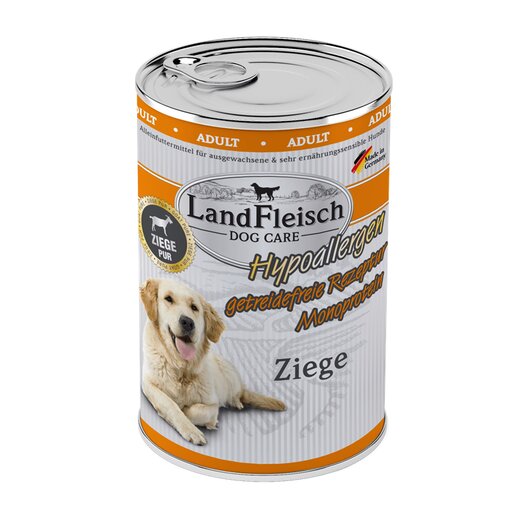Landfleisch Dog Care Hypoallergen Ziege 400 g