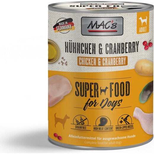 MACs Dog Hhnchen & Cranberry - 800 g