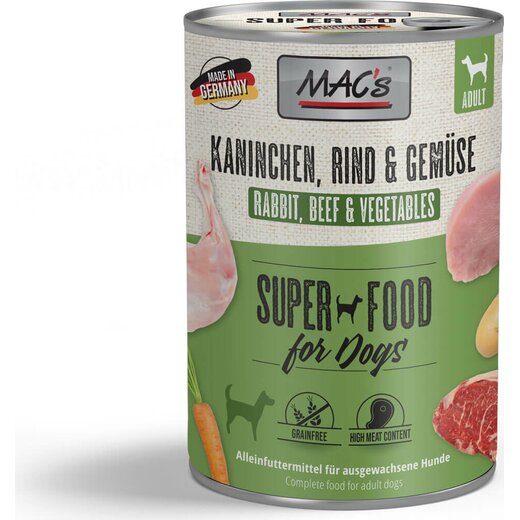 MACs Dog Kaninchen, Rind & Gemse  - 400 g