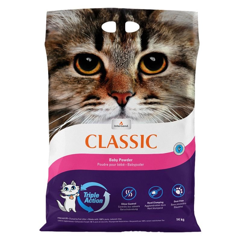 Extreme Classic Katzenstreu Babypuder, 14 kg (1,35 € pro 1 kg)