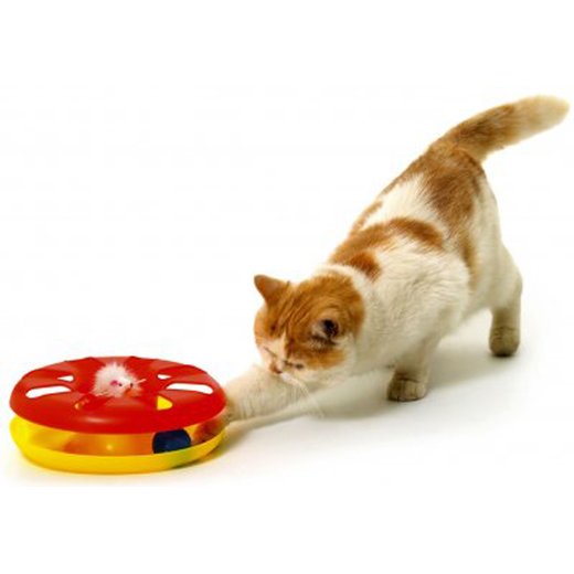 Katzenspielzeug - Kitty Round about mit Catnip, ca. 24 cm