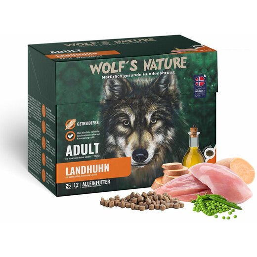 Wolfs Nature Adult Landhuhn